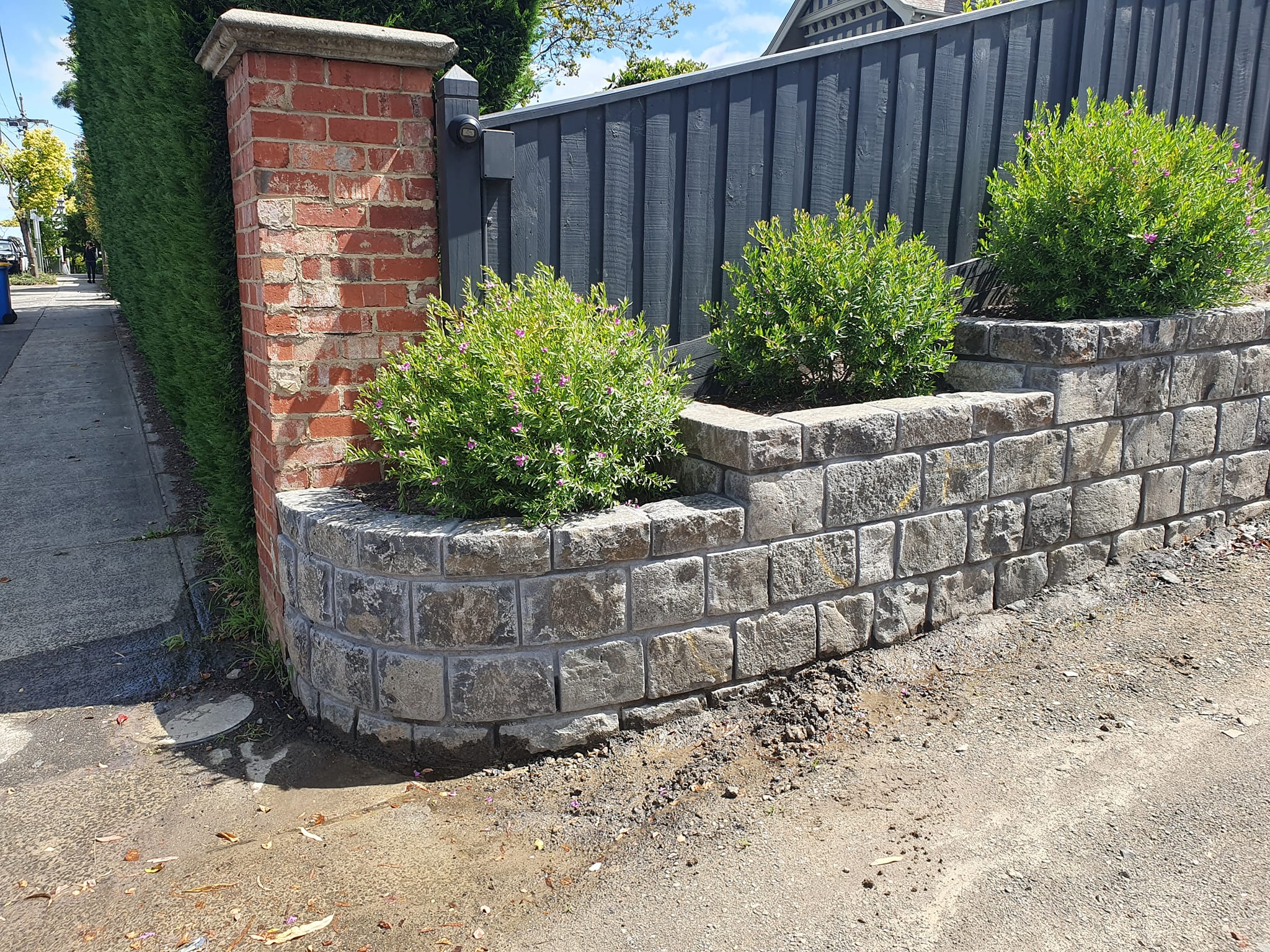 Stone retaining walls Melbourne